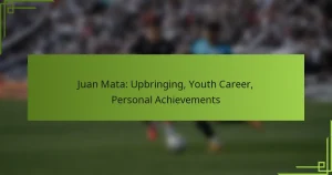 Juan Mata: Upbringing, Youth Career, Personal Achievements
